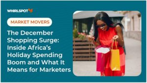 African December shopping surge and holiday spending trends