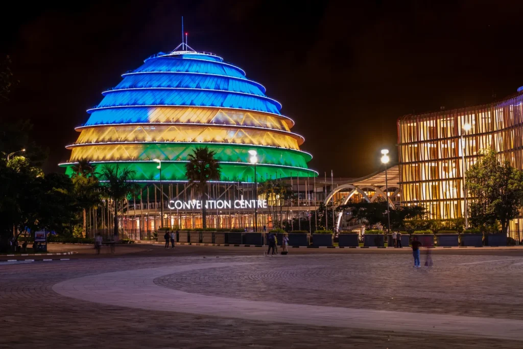Kigali's modern Convention Centre