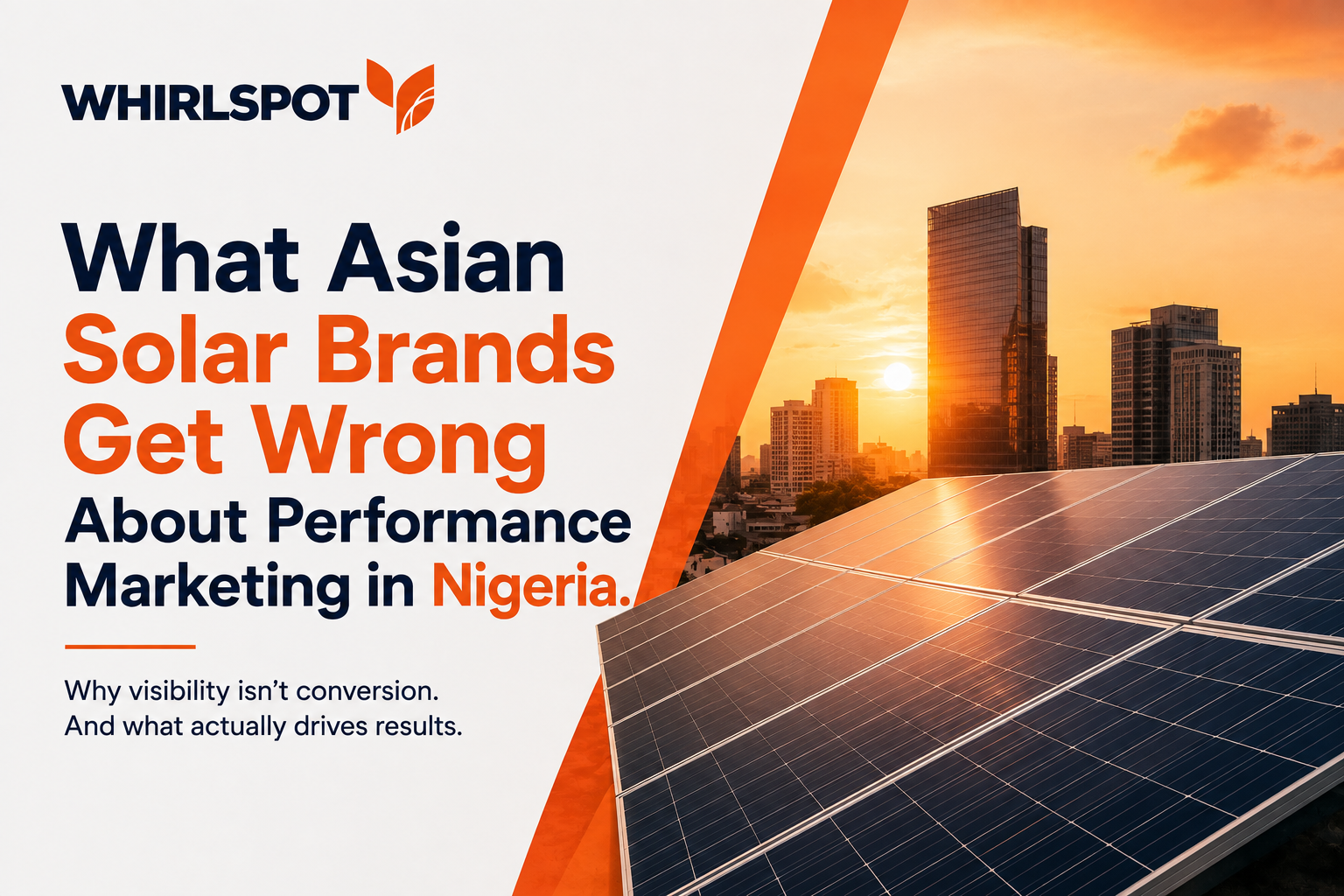 Renewable Energy Nigeria: 5 Ad Mistakes Asian Solar Brands Make